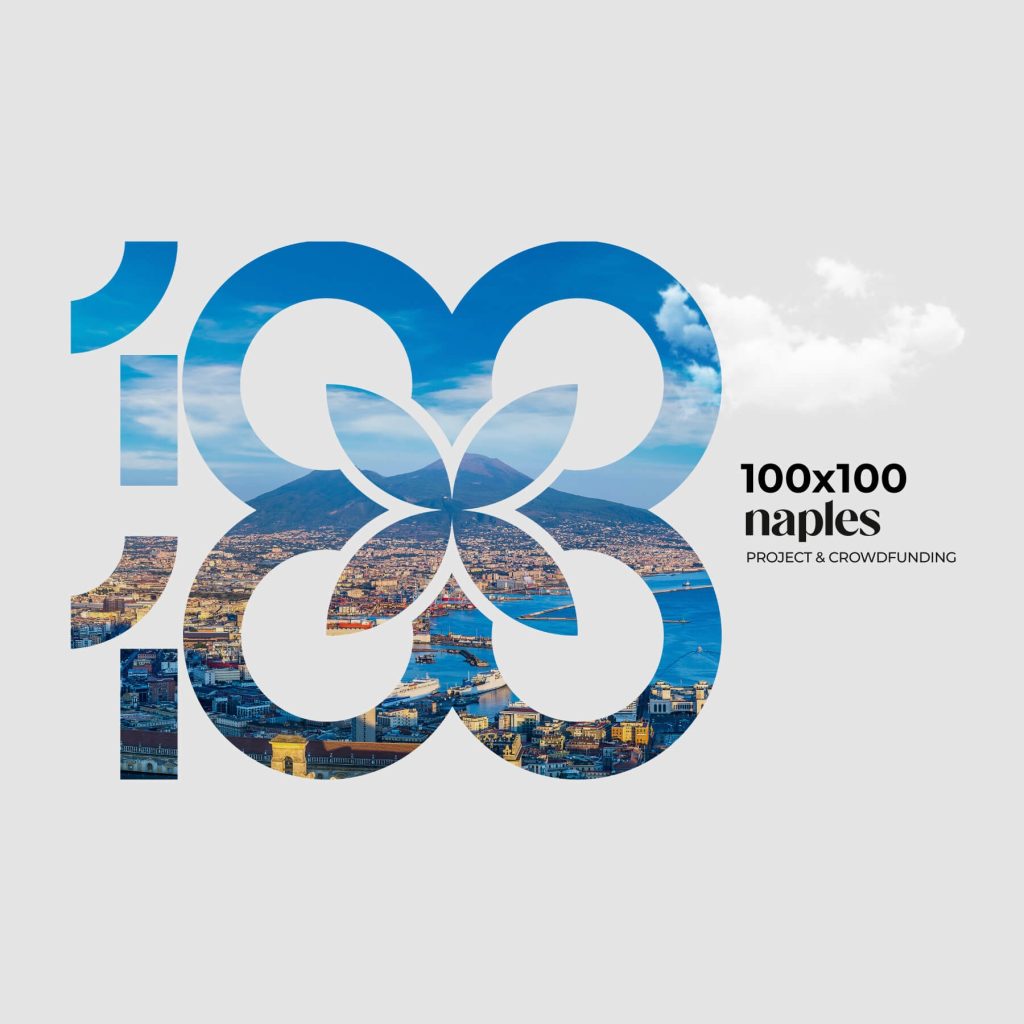 Ideama e Diótima pesentano al Forum della Bellezza di Torino il progetto di restyling della brand identity di 100% Naples Projects & Crowdfunding